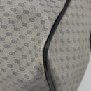 GUCCI Micro GG Supreme Boston Bag PVC Navy Gold 012 39 0079 Auth gh2157-15