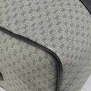 GUCCI Micro GG Supreme Boston Bag PVC Navy Gold 012 39 0079 Auth gh2157-16
