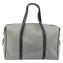 GUCCI Micro GG Supreme Boston Bag PVC Navy Gold 012 39 0079 Auth gh2157-2