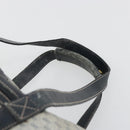 GUCCI Micro GG Supreme Boston Bag PVC Navy Gold 012 39 0079 Auth gh2157-8