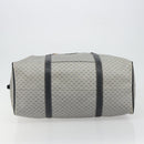 GUCCI Micro GG Supreme Boston Bag PVC Navy Gold 012 39 0079 Auth gh2157-5