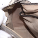 BURBERRY Nova Check Hand Bag PVC 2way Beige Auth gh2159A-21