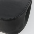 GUCCI Bamboo Hand Bag Leather Black Red Silver 001 3739 Auth gh2164A-12