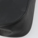 GUCCI Bamboo Hand Bag Leather Black Red Silver 001 3739 Auth gh2164A-13