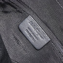 Salvatore Ferragamo Hand Bag Nylon Black Silver Auth gh2165A-12