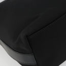 GUCCI Shoulder Bag Canvas Black Silver 000 0602 Auth gh2166-15