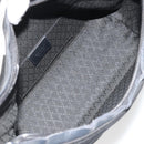 GUCCI Shoulder Bag Canvas Black Silver 000 0602 Auth gh2166-11