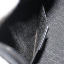 GUCCI Shoulder Bag Canvas Black Silver 000 0602 Auth gh2166-21