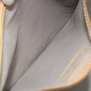 Christian Dior Tote Bag PVC Canvas Gray Gold Auth gh2170-22