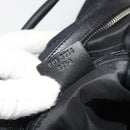 GUCCI GG Canvas Shoulder Bag Black Silver 001 3814 3754 Auth gh2173-24