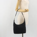 GUCCI GG Canvas Shoulder Bag Black Silver 001 3814 3754 Auth gh2173-25