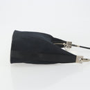 GUCCI GG Canvas Shoulder Bag Black Silver 001 3814 3754 Auth gh2173-4