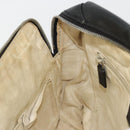 GUCCI Shoulder Bag Leather Black Silver Auth gh2174-19