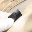GUCCI Shoulder Bag Leather Black Silver Auth gh2174-22