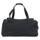GUCCI Boston Bag Canvas Black Silver Auth gh2175-3