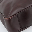 GUCCI Bamboo Shoulder Bag Leather 2way Brown Gold 001 1577 2615 Auth gh2176-15