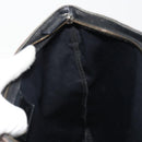 FENDI Zucchino Canvas Shoulder Bag Brown Auth gh2178-18
