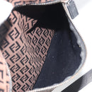 FENDI Zucchino Canvas Shoulder Bag Brown Auth gh2178-19