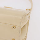 GUCCI Hand Bag Patent leather Ivory Gold 000 781 0301 Auth gh2180-11
