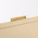 GUCCI Hand Bag Patent leather Ivory Gold 000 781 0301 Auth gh2180-14