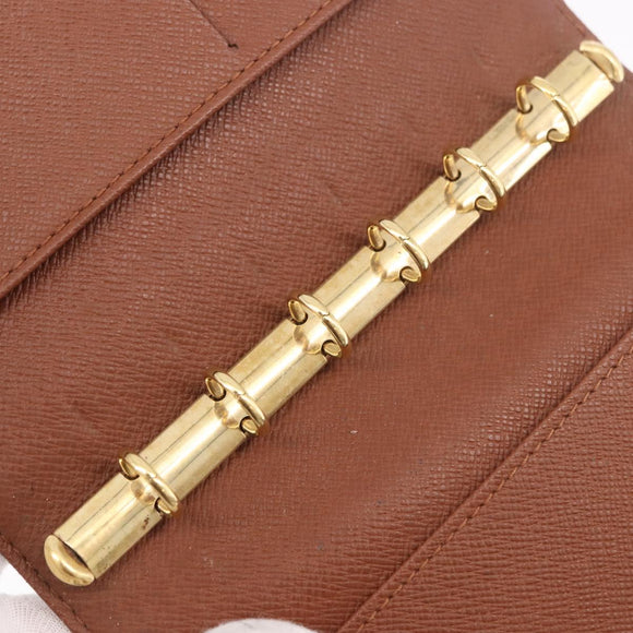 LOUIS VUITTON Monogram Agenda PM Day Planner Cover R20005 LV Auth gh2181