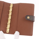 LOUIS VUITTON Monogram Agenda PM Day Planner Cover R20005 LV Auth gh2181-24