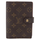 LOUIS VUITTON Monogram Agenda PM Day Planner Cover R20005 LV Auth gh2181-13