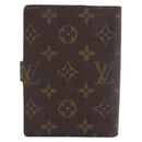 LOUIS VUITTON Monogram Agenda PM Day Planner Cover R20005 LV Auth gh2181-3