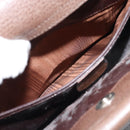 GUCCI Hand Bag Leather Brown 000 2058 0307 Auth gh2184-10
