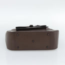 GUCCI Hand Bag Leather Brown 000 2058 0307 Auth gh2184-5
