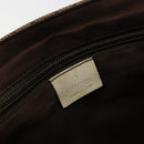 GUCCI GG Canvas Shoulder Bag Beige Silver 145859 Auth gh2186-18