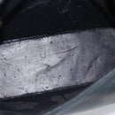 GUCCI Shoulder Bag Leather Navy Gold 001 1998 1805 Auth gh2191-10