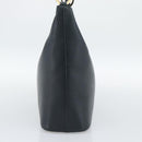 GUCCI Shoulder Bag Leather Navy Gold 001 1998 1805 Auth gh2191-3