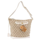 LOUIS VUITTON Monogram Sabia Buzzus PM Bag Beige Bron M93499 LV Auth gh2192A-1