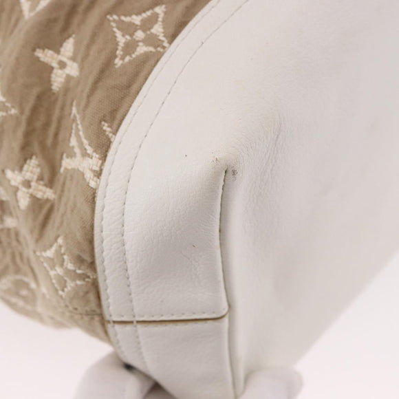 LOUIS VUITTON Monogram Sabia Buzzus PM Bag Beige Bron M93499 LV Auth gh2192A