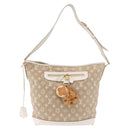 LOUIS VUITTON Monogram Sabia Buzzus PM Bag Beige Bron M93499 LV Auth gh2192A-13