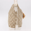 LOUIS VUITTON Monogram Sabia Buzzus PM Bag Beige Bron M93499 LV Auth gh2192A-4