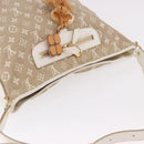 LOUIS VUITTON Monogram Sabia Buzzus PM Bag Beige Bron M93499 LV Auth gh2192A-6