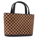 LOUIS VUITTON Damie Sovage Impala Hand Bag Brown M92133 LV Auth gh2194V-1