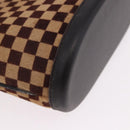 LOUIS VUITTON Damie Sovage Impala Hand Bag Brown M92133 LV Auth gh2194V-10