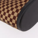 LOUIS VUITTON Damie Sovage Impala Hand Bag Brown M92133 LV Auth gh2194V-12