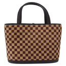 LOUIS VUITTON Damie Sovage Impala Hand Bag Brown M92133 LV Auth gh2194V-2