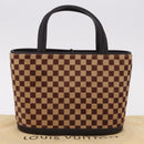 LOUIS VUITTON Damie Sovage Impala Hand Bag Brown M92133 LV Auth gh2194V-22