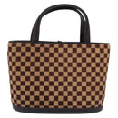 LOUIS VUITTON Damie Sovage Impala Hand Bag Brown M92133 LV Auth gh2194V-3