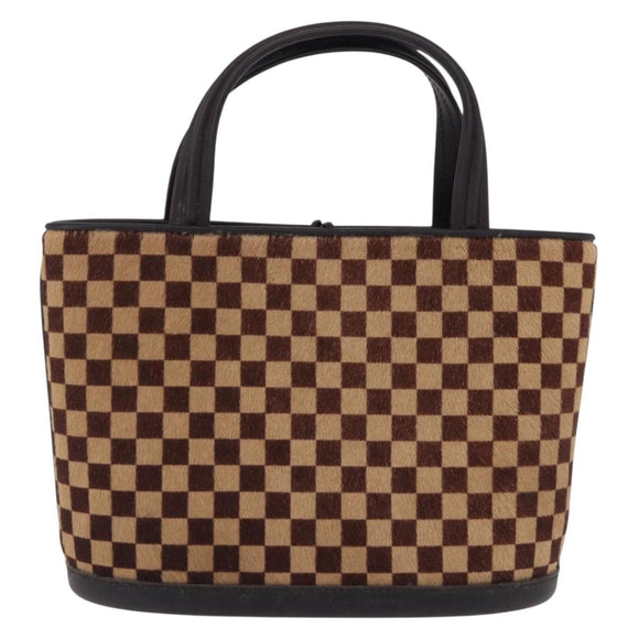 LOUIS VUITTON Damie Sovage Impala Hand Bag Brown M92133 LV Auth gh2194V