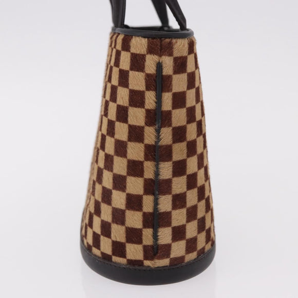 LOUIS VUITTON Damie Sovage Impala Hand Bag Brown M92133 LV Auth gh2194V