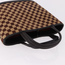 LOUIS VUITTON Damie Sovage Impala Hand Bag Brown M92133 LV Auth gh2194V-6