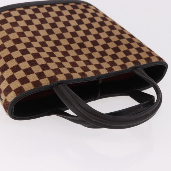 LOUIS VUITTON Damie Sovage Impala Hand Bag Brown M92133 LV Auth gh2194V