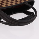 LOUIS VUITTON Damie Sovage Impala Hand Bag Brown M92133 LV Auth gh2194V-7