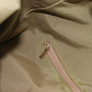 Salvatore Ferragamo Gancini Shoulder Bag Canvas Beige Gold Auth gh2197-20